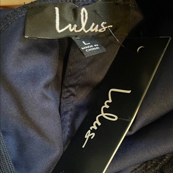 LULUS Elegant Navy Lace Dress - Picture 9 of 9